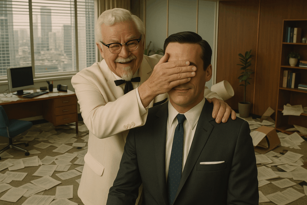 kentucky fried chicken mad men