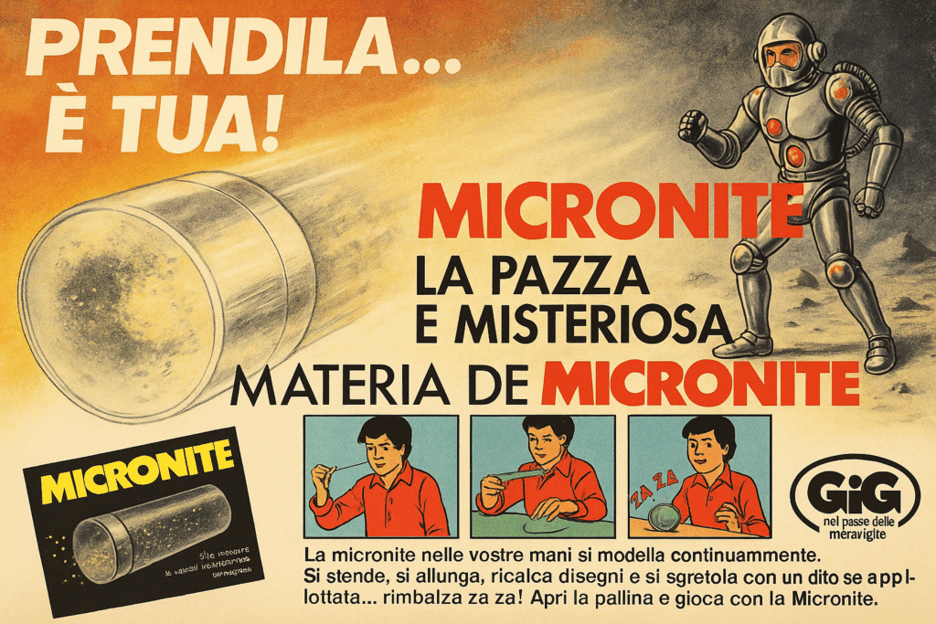 Micronite: la misteriosa materia dei Micronauti