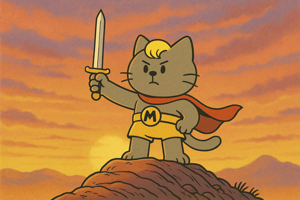 Mighty Meow #003: la spada nella torta