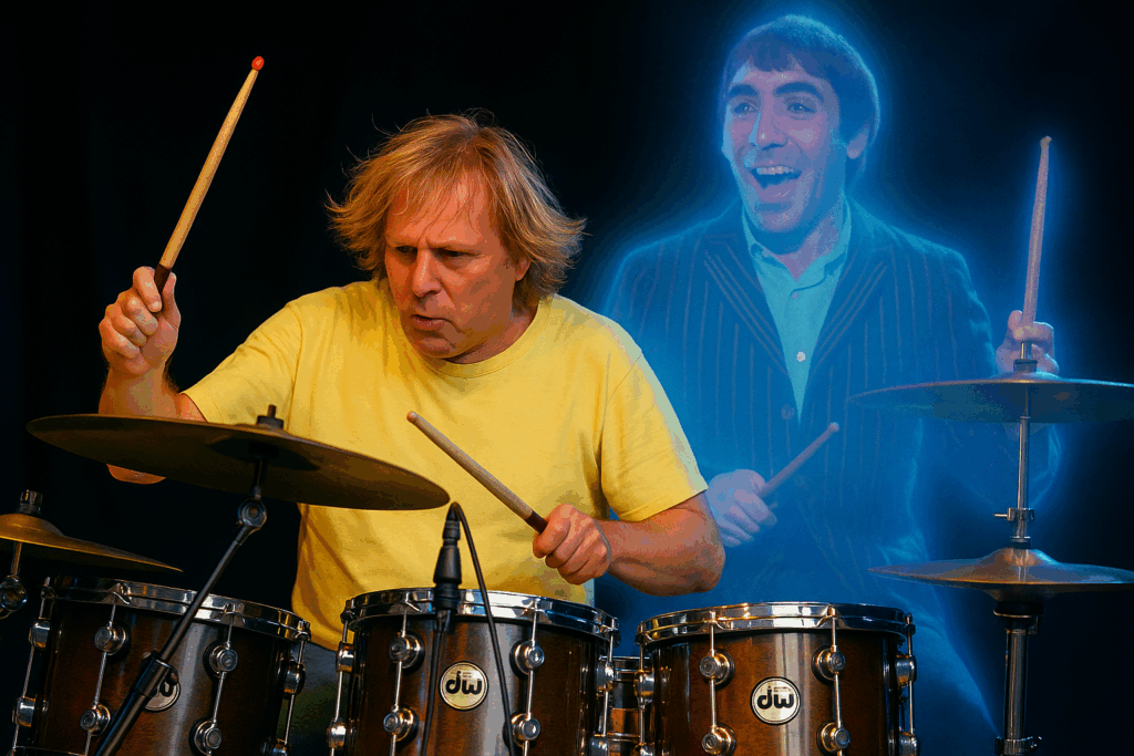 zak starkey e keith moon degli Who