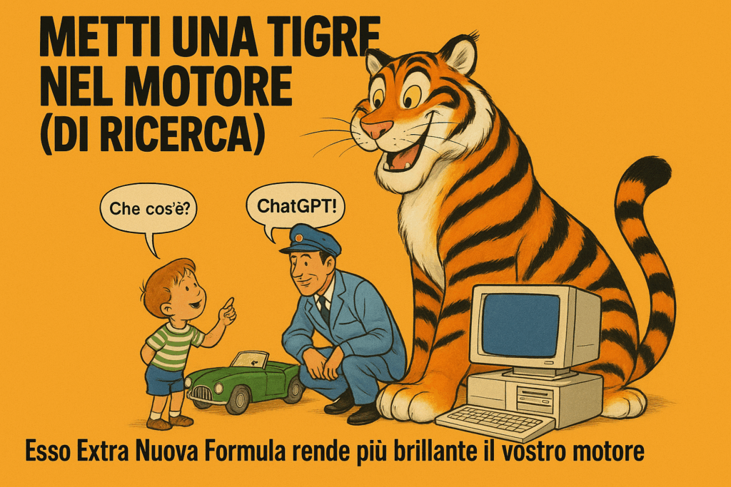 Tigre nel motore Esso