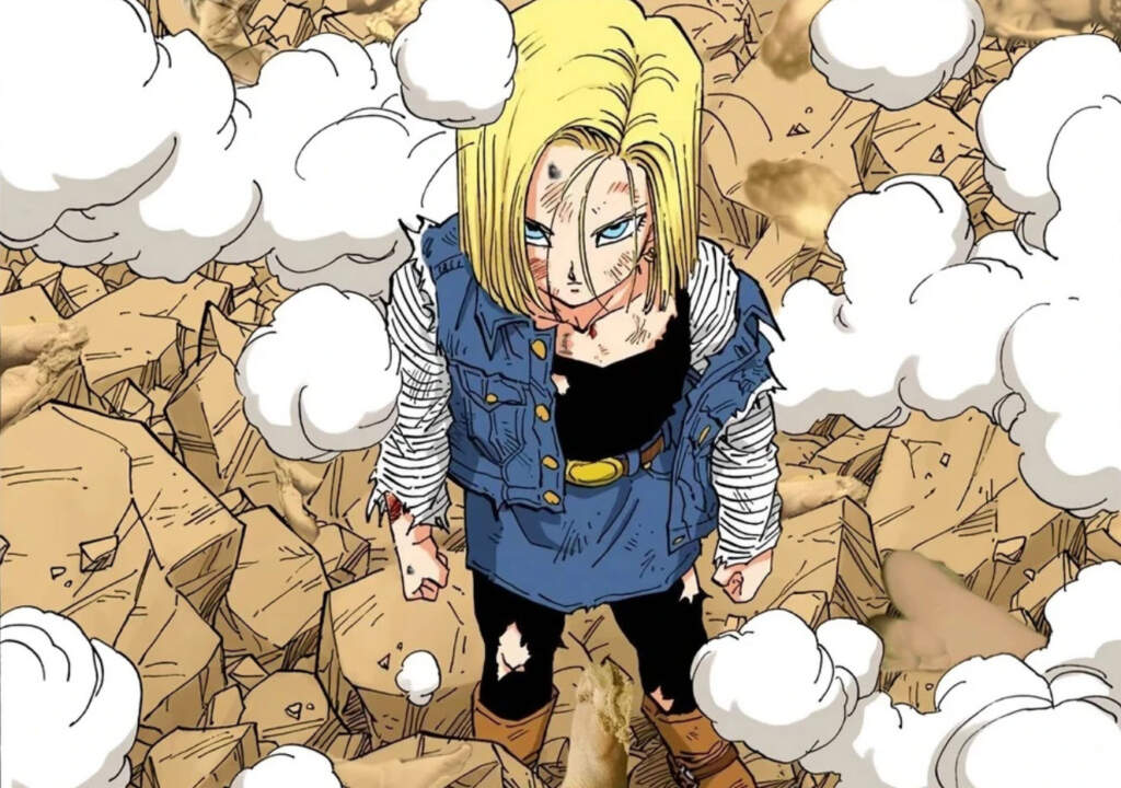 Androide 18 di Akira Toriyama