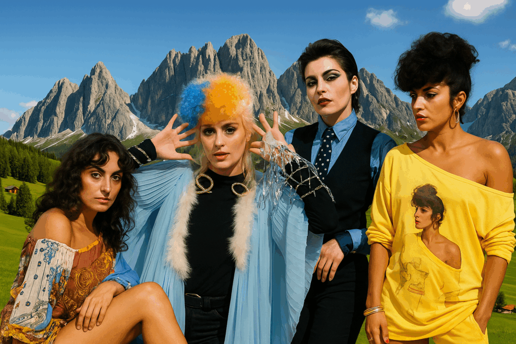 Oxa, Bella, Rettore e Bertè: Rivalità in Technicolor 🎤💥