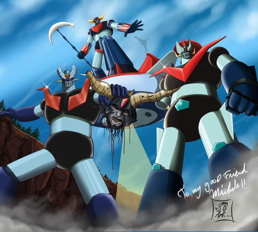 Mazinga Z, Grande Mazinga e Goldrake