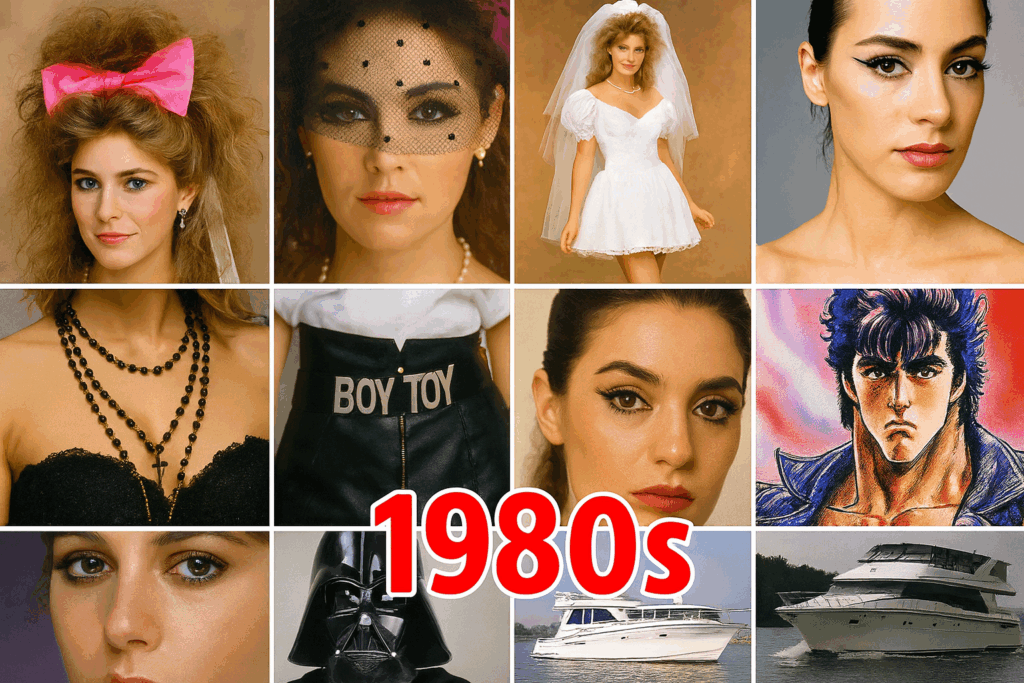 moodboard 1980 Like a Virgin