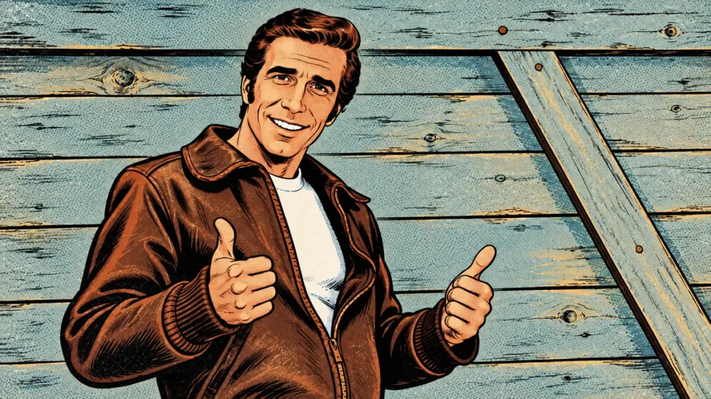 Arthur Fonzarelli e Happy Days: il re di Milwaukee che non sapeva dire “ho sbagliato”